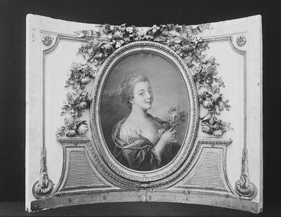 Femme avec une rose, une de la série, 1770-90 - ca. 1775 . French Painter