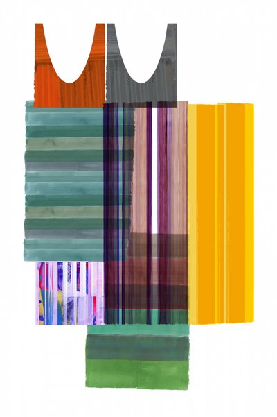 Blocs de couleurs abstraits - cartissi