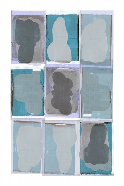 Grille de couleurs abstraite - cartissi
