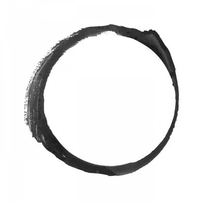Cercle zen abstrait - cartissi