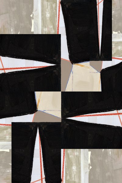Abstrait géométrique audacieux - cartissi