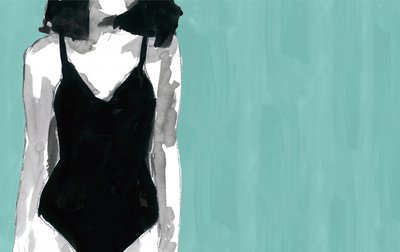 Maillot de bain noir chic - cartissi