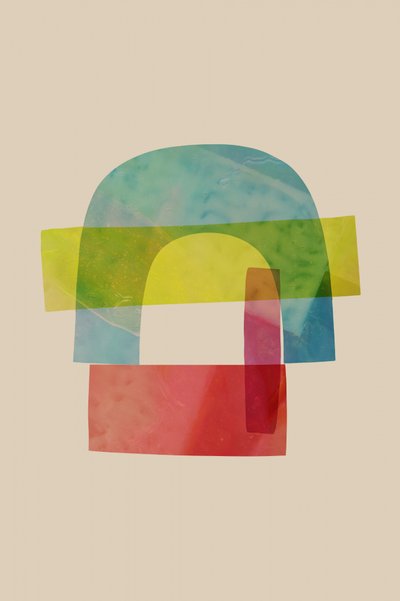 Formes abstraites colorées - cartissi