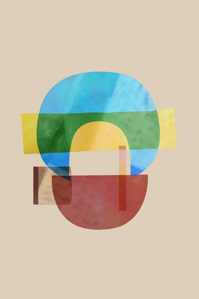 Équilibre géométrique coloré - cartissi