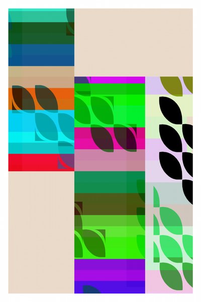Formes géométriques colorées - cartissi