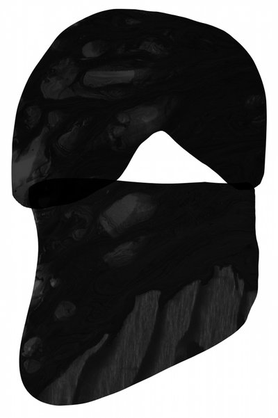 Masque abstrait sombre - cartissi