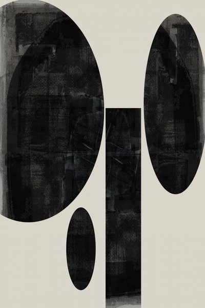Formes abstraites sombres - cartissi