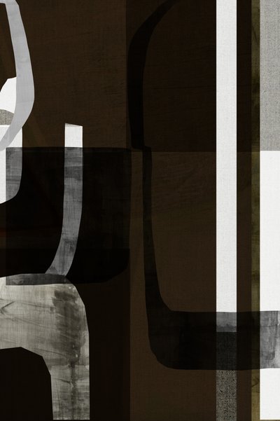 Abstraction minimaliste sombre - cartissi