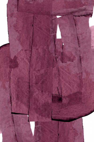 Abstrait « Prune foncée » - cartissi