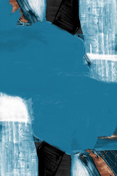 Traits dynamiques bleu sarcelle - cartissi