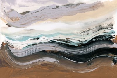 Abstrait « Flowing Ocean » - cartissi