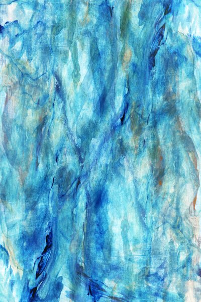 Abstrait bleu fluide - cartissi