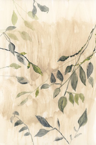 Douces feuilles vertes - cartissi
