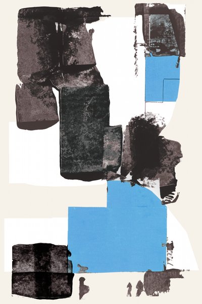 Abstraction géométrique bleue - cartissi