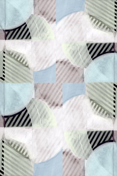 Formes pastel entrelacées - cartissi
