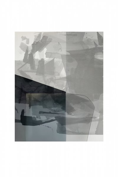 Abstrait gris en couches - cartissi
