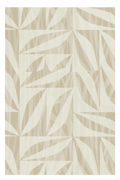 Motif de feuilles superposées - cartissi