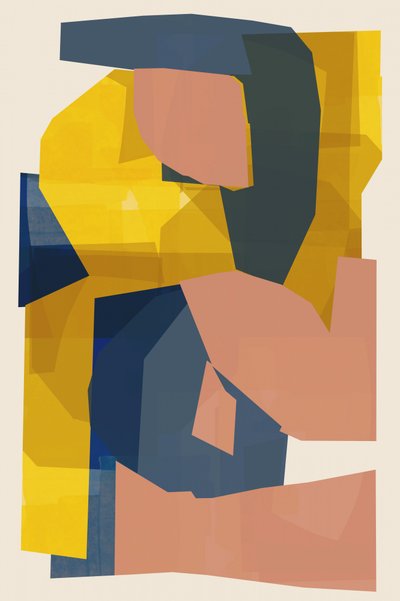 Collage abstrait moderne - cartissi