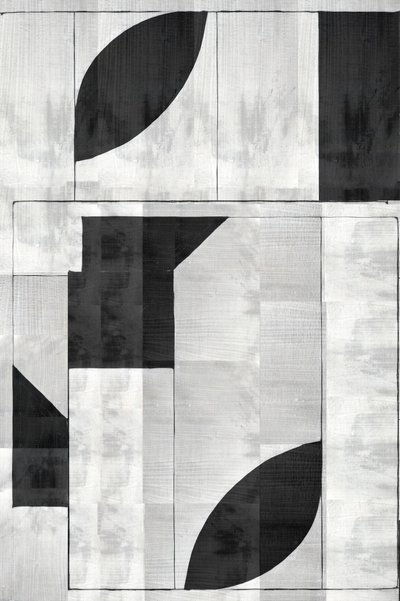 Monochrome géométrique moderne - cartissi