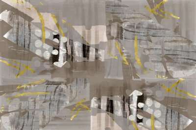 Abstrait moderne en or - cartissi