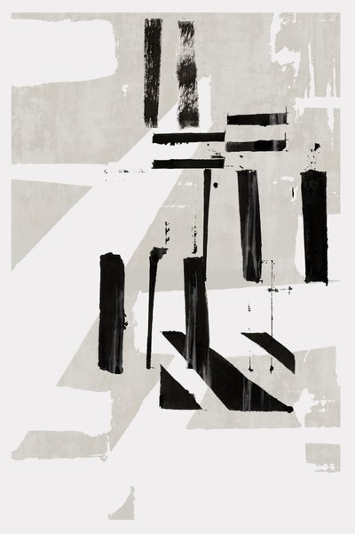 Lignes abstraites monochromes - cartissi