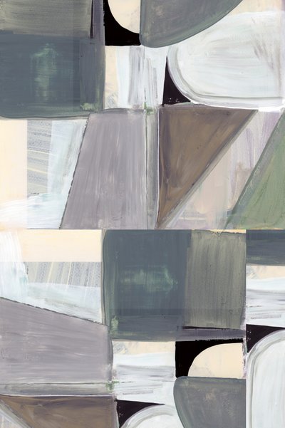 Formes abstraites aux teintes discrètes - cartissi