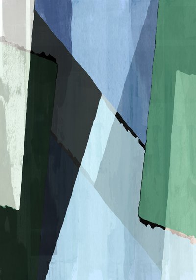 Superposition de nuances froides - cartissi