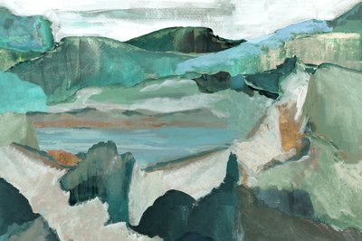 Paysage abstrait serein - cartissi