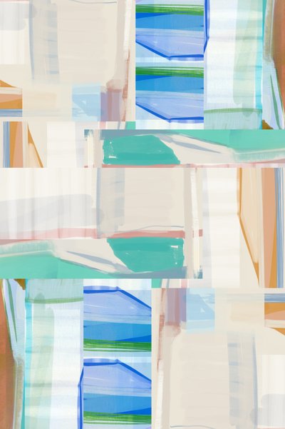Couches abstraites sereines - cartissi