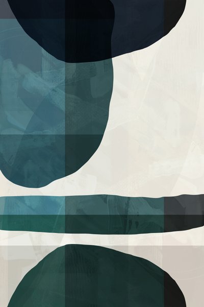 Formes bleues sereines - cartissi