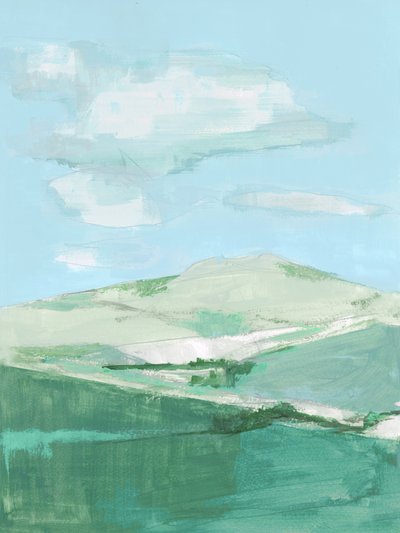 Les collines verdoyantes et sereines - cartissi