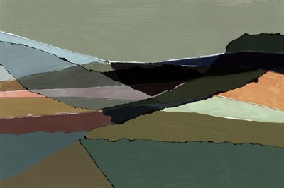 Paysage serein en couches - cartissi