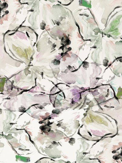 Fleurs aux couleurs aquarellées - cartissi