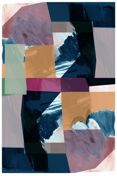 Composition abstraite pleine de vie - cartissi