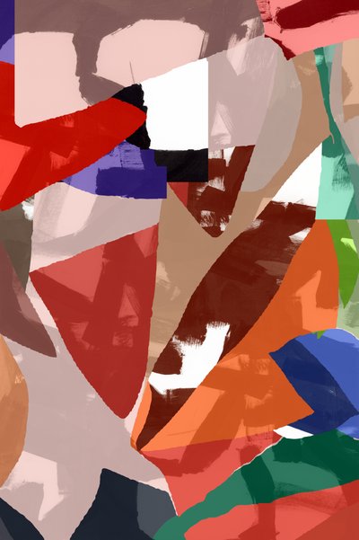 Formes abstraites éclatantes - cartissi