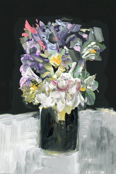 Bouquet floral éclatant - cartissi