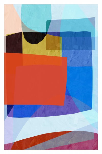 Formes superposées aux couleurs vives - cartissi