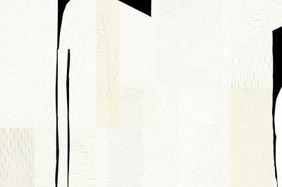 Abstrait géométrique blanc - cartissi