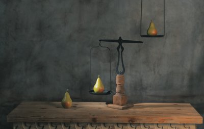 Équilibre rustique à la poire - chenyi wang