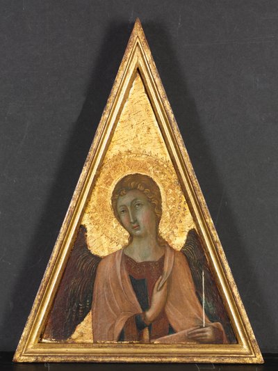 Pinacle avec ange - circle of Niccolò di Segna