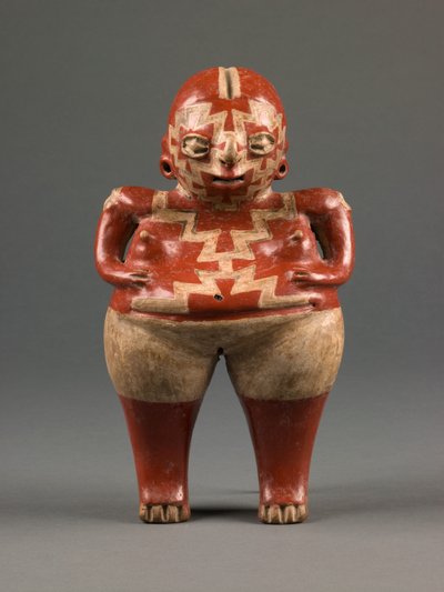 Figure féminine, période formative tardive, c.500-0 BC (céramique) - culture Chupícuaro