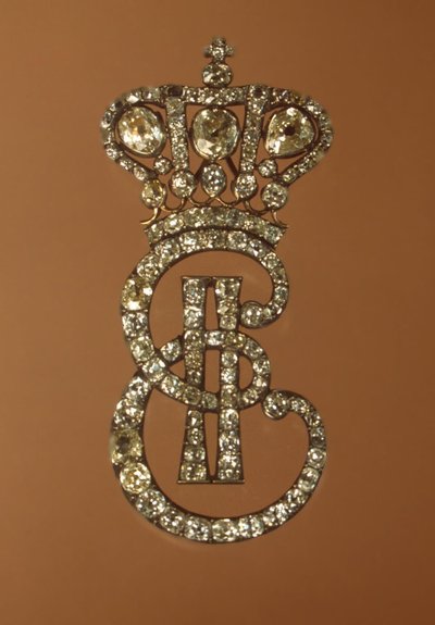 Monogramme de Catherine II pour les demoiselles d