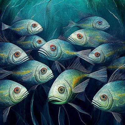 Poissons dans l