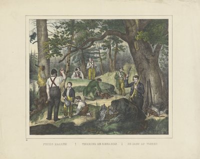 Chasse aux renards - firma Joseph Scholz