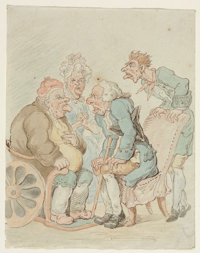 Docteur - imitator of Thomas Rowlandson