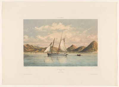 Saint-Martin, baie et ville - jonkheer Jacob Eduard van Heemskerck
