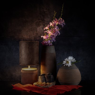 Nature morte florale à l