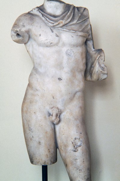 Figure masculine, statue romaine d