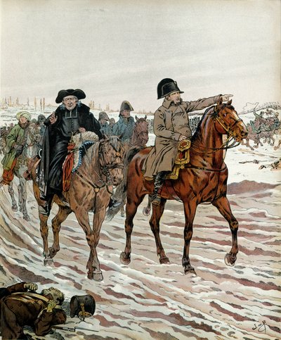 Pendant la campagne de France, après la bataille de Brienne le 29 janvier - pseudonym for Onfray de Breville Jacques Job
