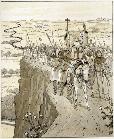 Dieu le veut. Paroles de la foule qui suivait Pierre l